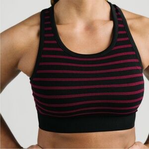 ZYIA Black & Scarlet Monique Bra